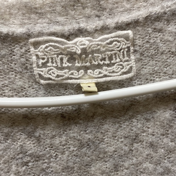 Pink Martini Light Grey Long Cardigan - Picture 2 of 3